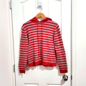 Red and Gray Hoodie
